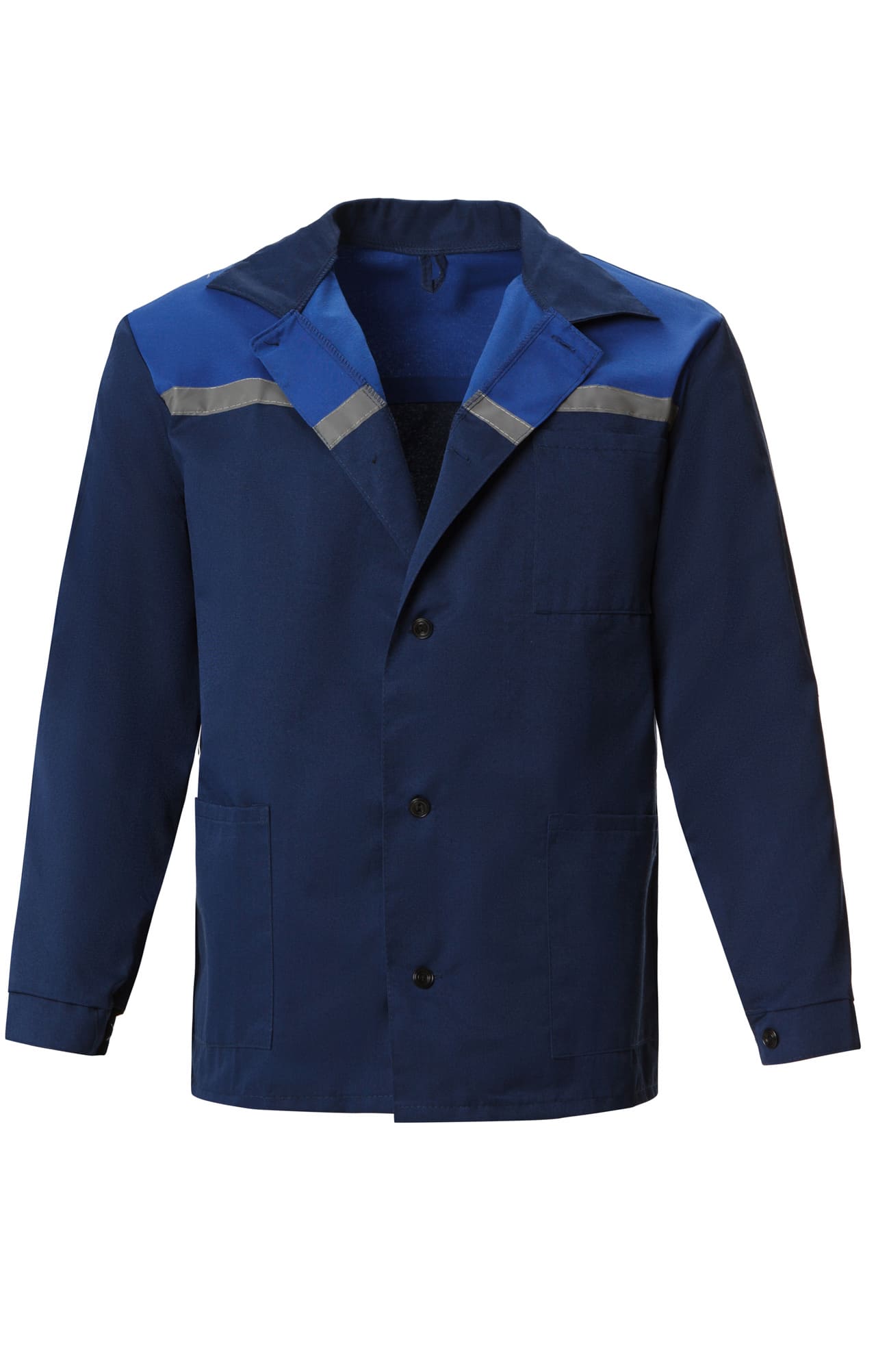 63022 Костюм Строителя темно-синий василек  Летняя спецодежда  размер 44-46/170-176  - Вид №3