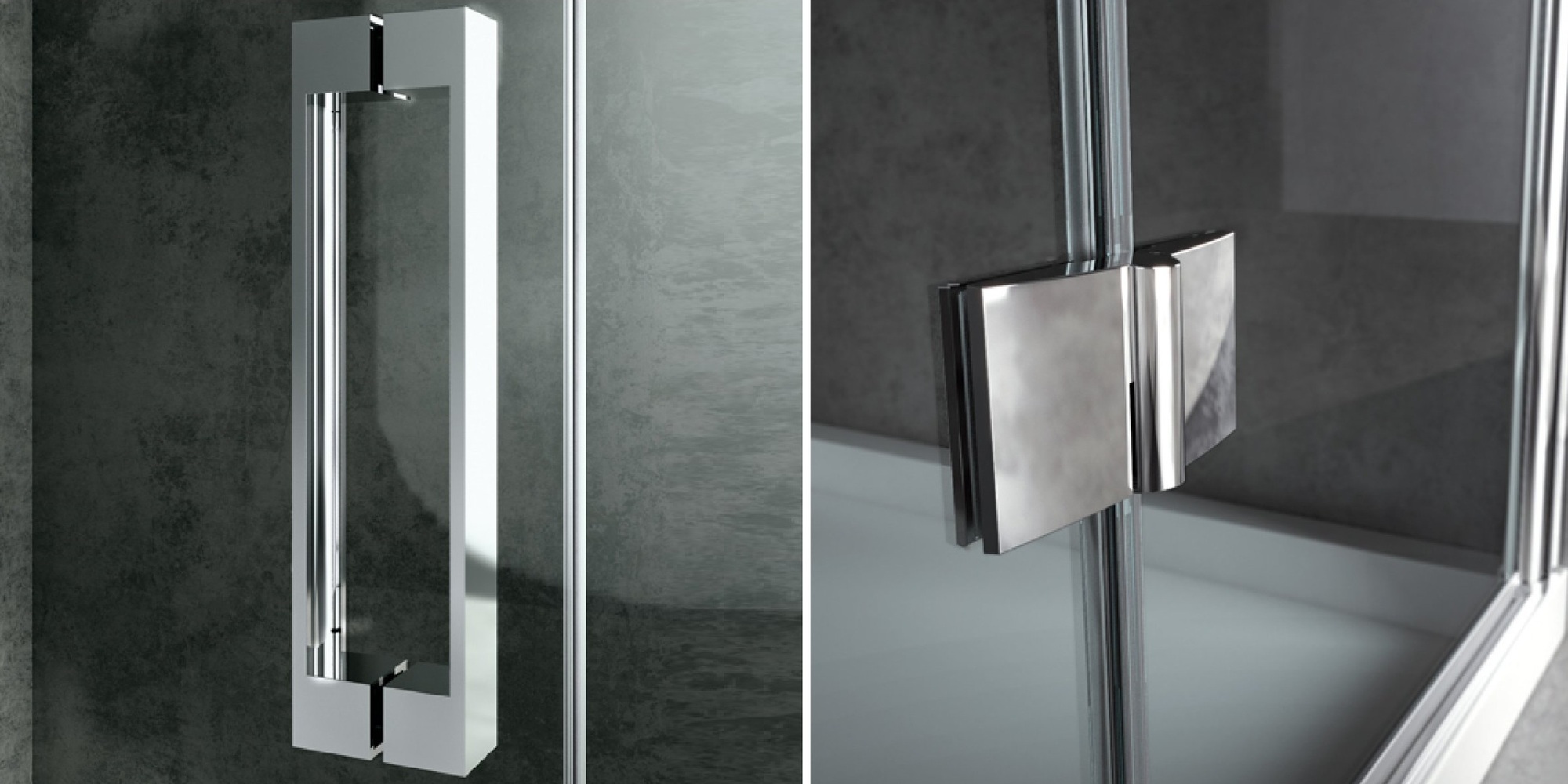 Душевой уголок Ray RA 90 см Karolitalia BLUBLEURAYRA90 - Вид №1