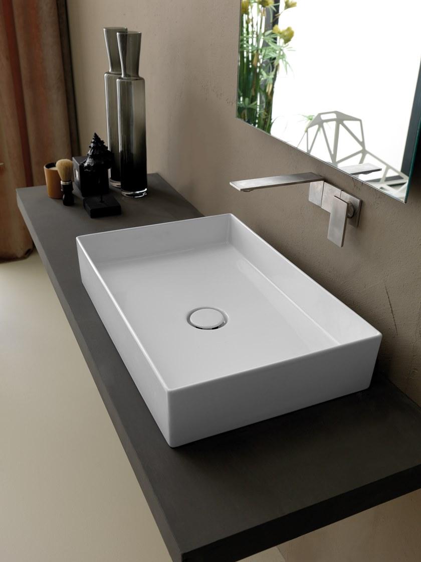 31130101,31110101,31240101 Накладная раковина на столешницу  овальная Alice Ceramica Hide - Вид №13