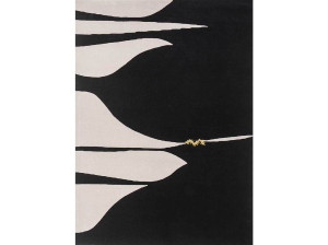 Прямоугольный шерстяной ковер ручной работы