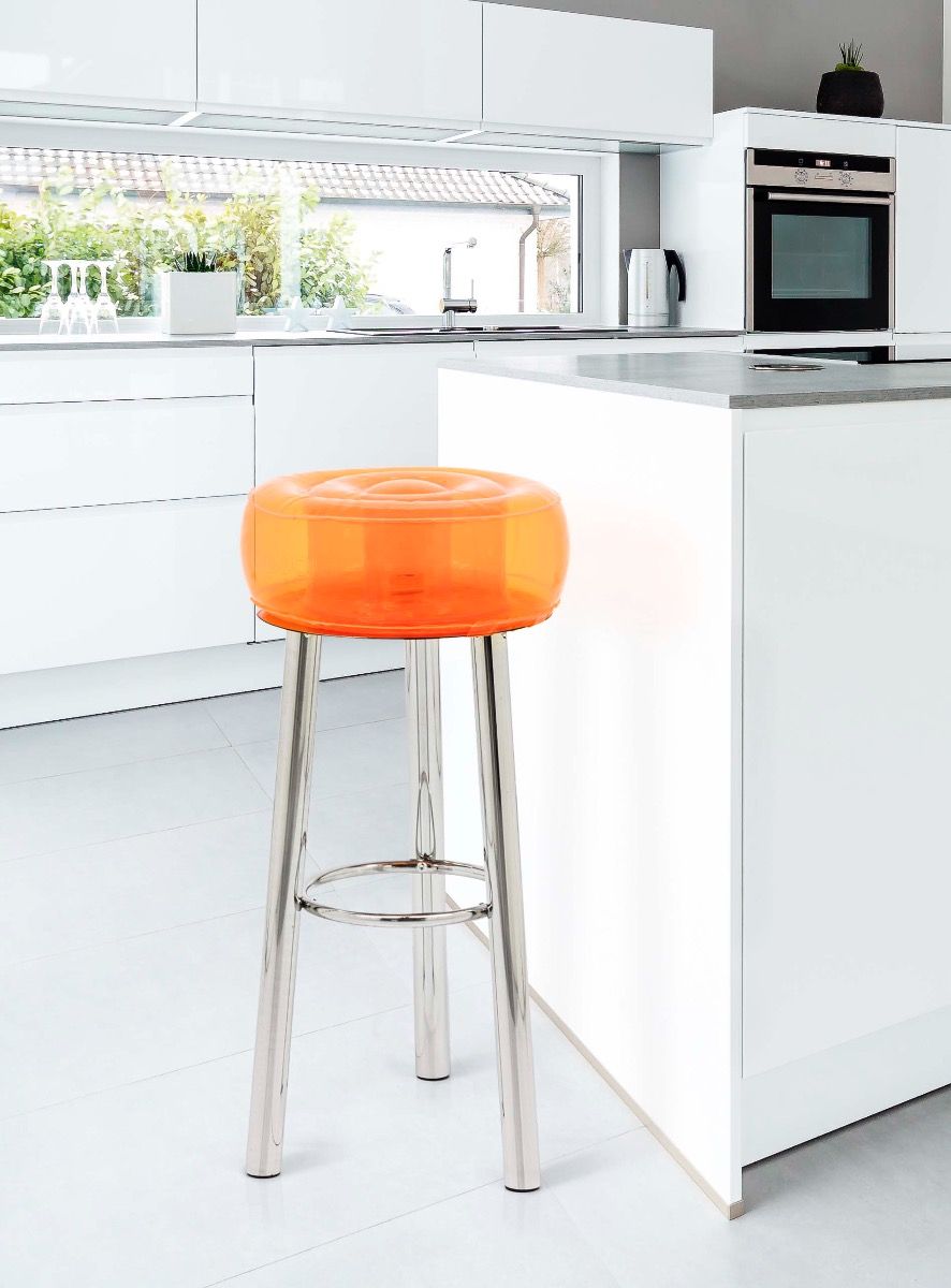 MOJOW Барный стул FLOOFY Оранжевый TAFLCIXLEKO05OC  - Вид №1