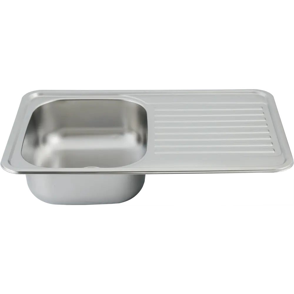 Мойка для кухни врезная с крылом Maidsinks LS7848 78x48 см глубина чаши 18 см нержавеющая сталь цвет серебристый 82520255 STLM-2025790 - Вид №2