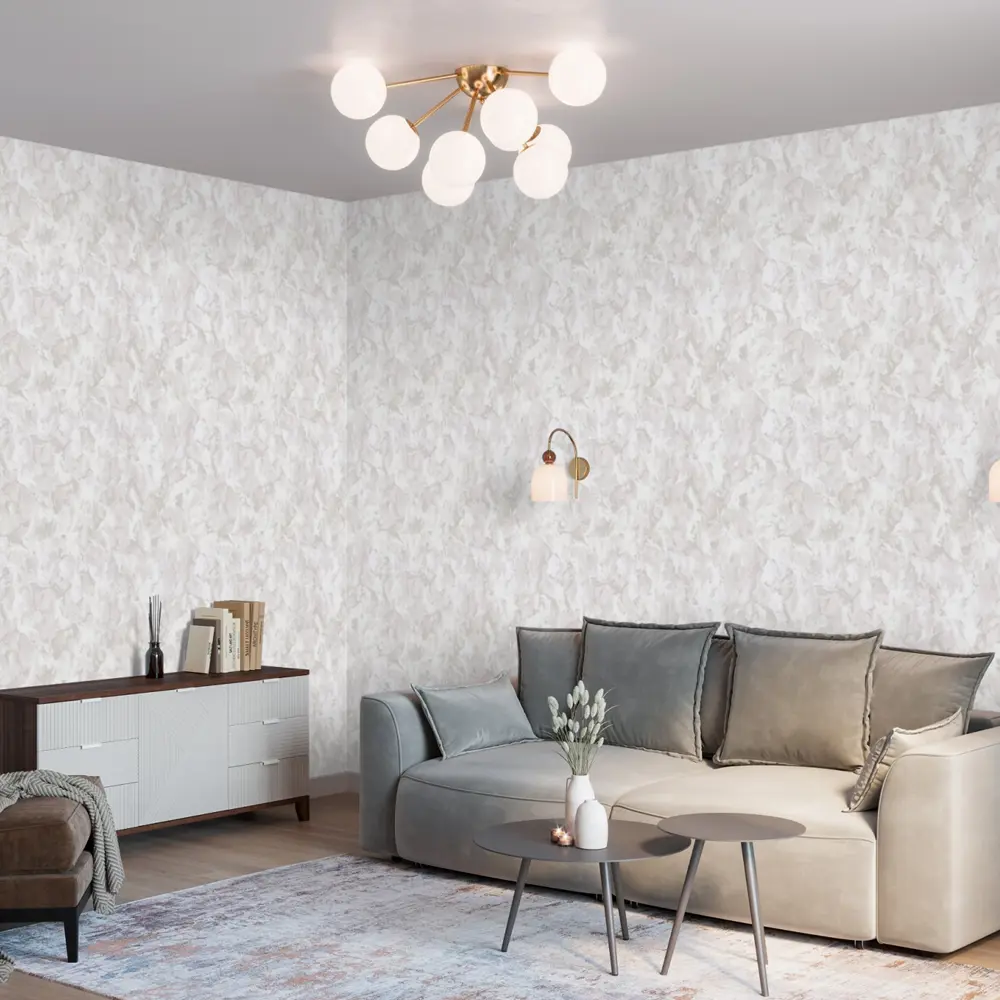 Обои флизелиновые Palitra Home Protect-Master светло-бежевые 1.06 м HC31224-24a STLM-2141846 - Вид №5