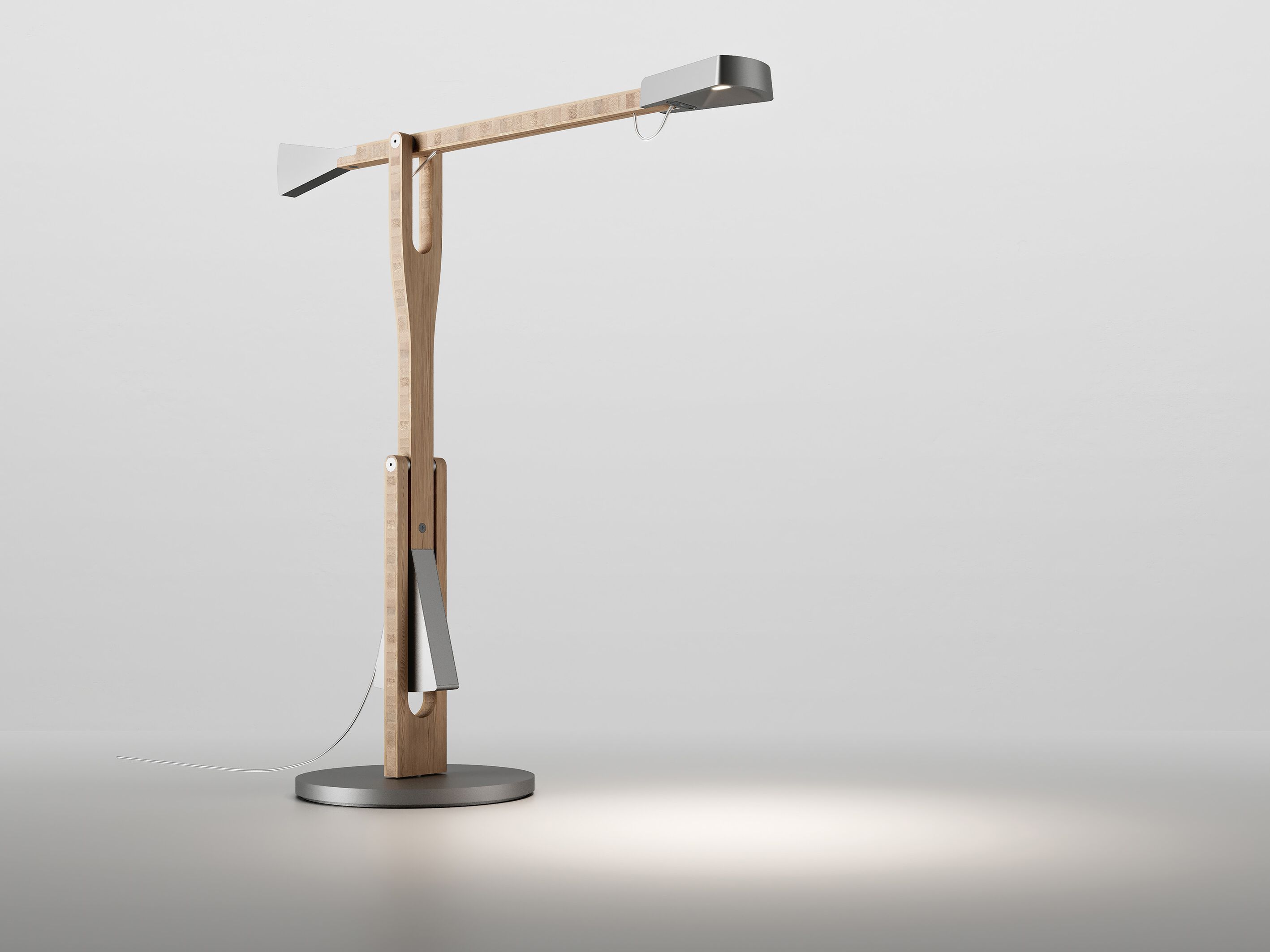 Бамбуковая регулируемая настольная лампа Artemide INTERNODE ARCH-00062367 - Вид №1