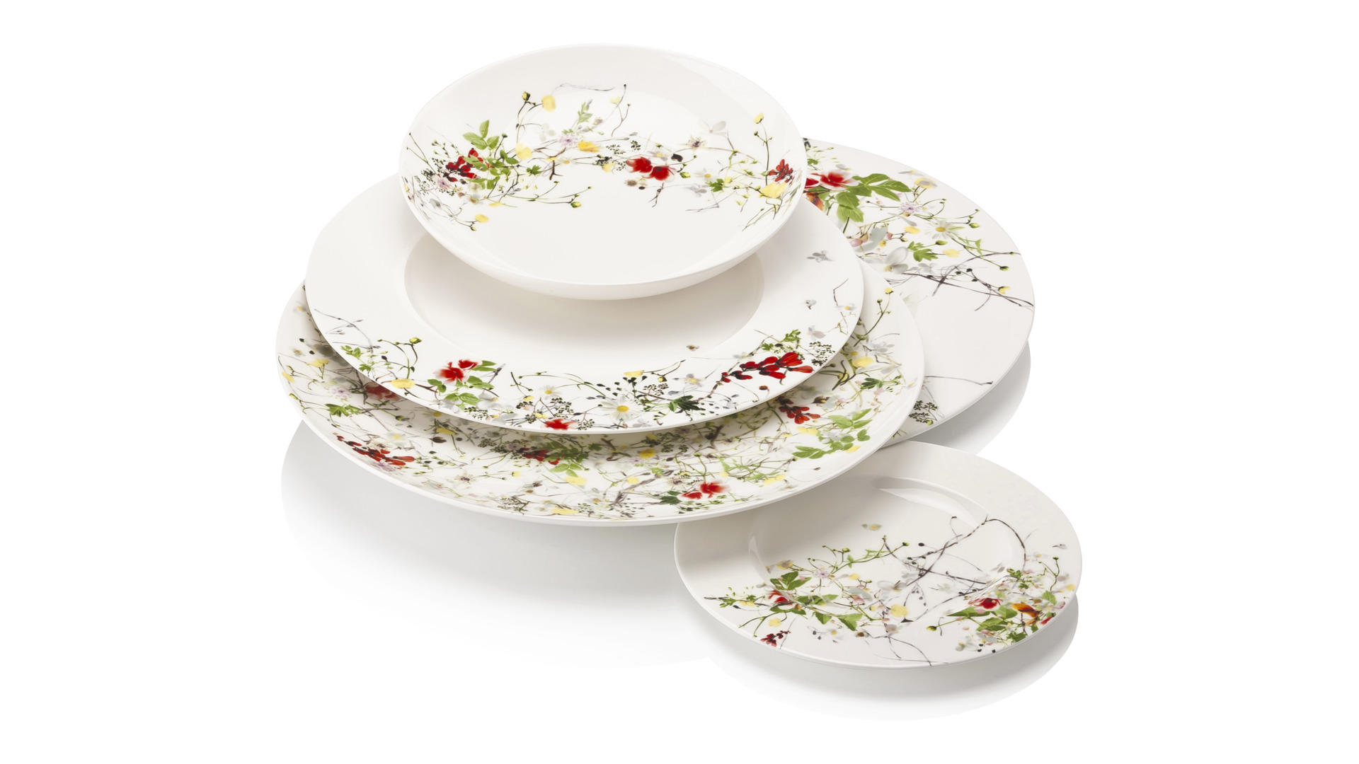 10561826 Rosenthal Салатник индивидуальный Rosenthal Дикие цветы 10см, фарфор Фарфор  - Вид №1