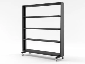 Grado Design Книжный шкаф open office из мдф на колесиках Walker Wal-sc-03
