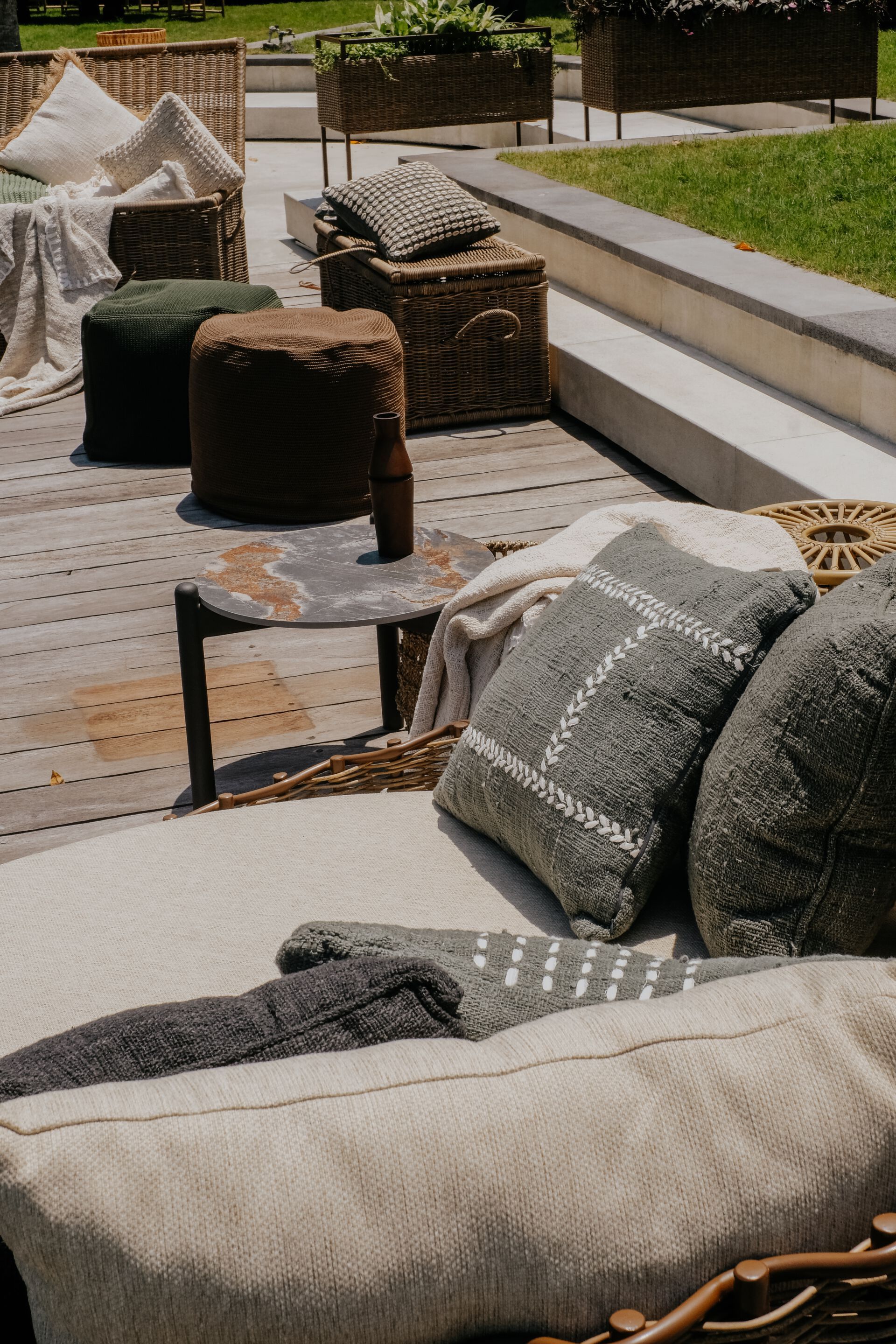 Алюминиевый круглый садовый столик cbdesign Stylo ARCH-00030116 - Вид №7