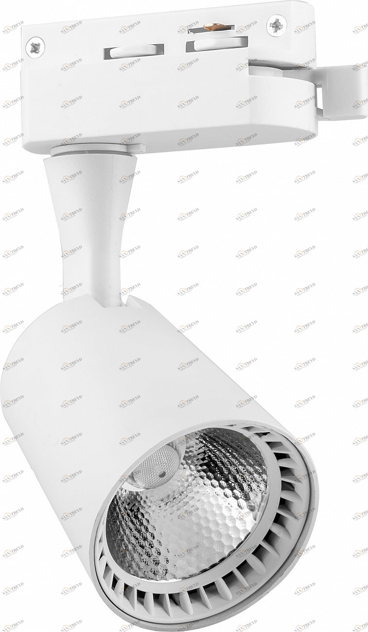 Светильник трековый светодиодный угол освещения 35° на шинопровод 12 см белый 4000K AL100 29509 FERON  00-3955547 Белый 
