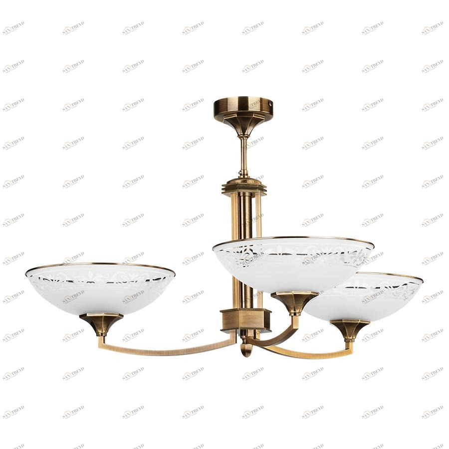 Подвесная люстра Kutek Decor DEC-ZW-3 (P) KUTEK ДИЗАЙНЕРСКИЕ, DECOR 313411 Белый 