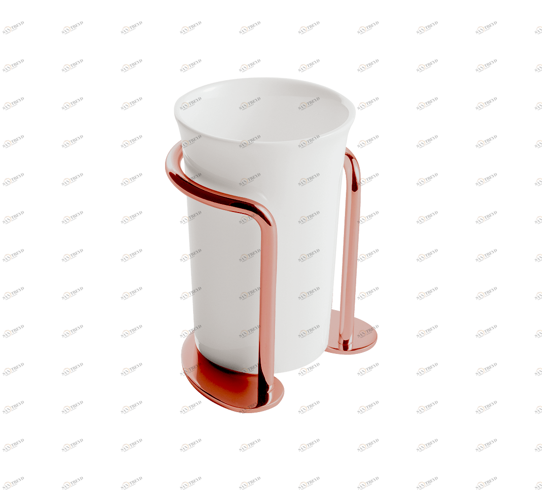 Gentry Home Керамический держатель стакана St James Медь sun-id-1075151