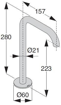 Boffi Смеситель для раковины на 2 отверстия из нержавеющей стали Eclipse sun-id-1386565 - Вид №1