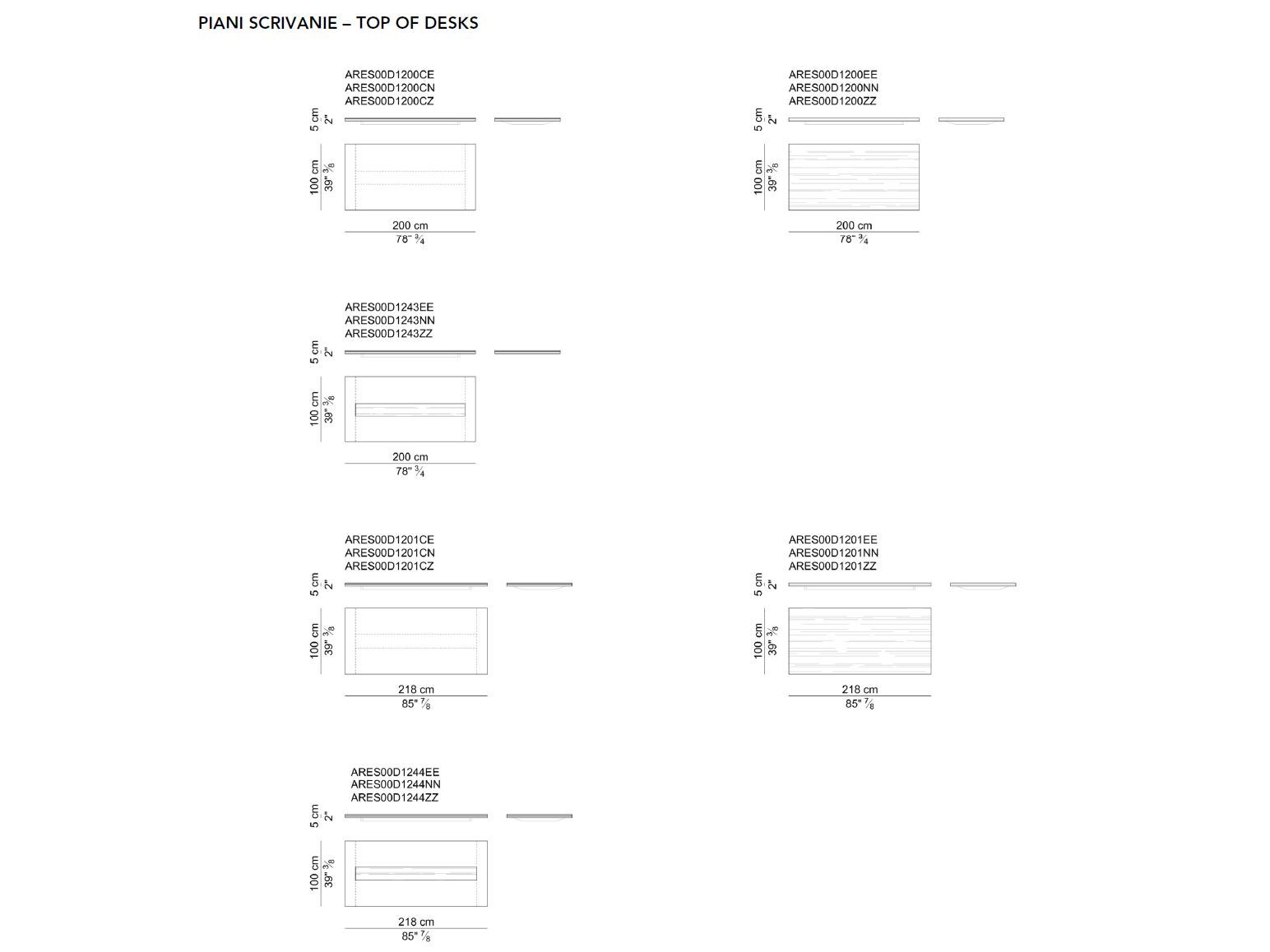 Прямоугольный стол из шпона i 4 Mariani ARCH-00150932 - Вид №2