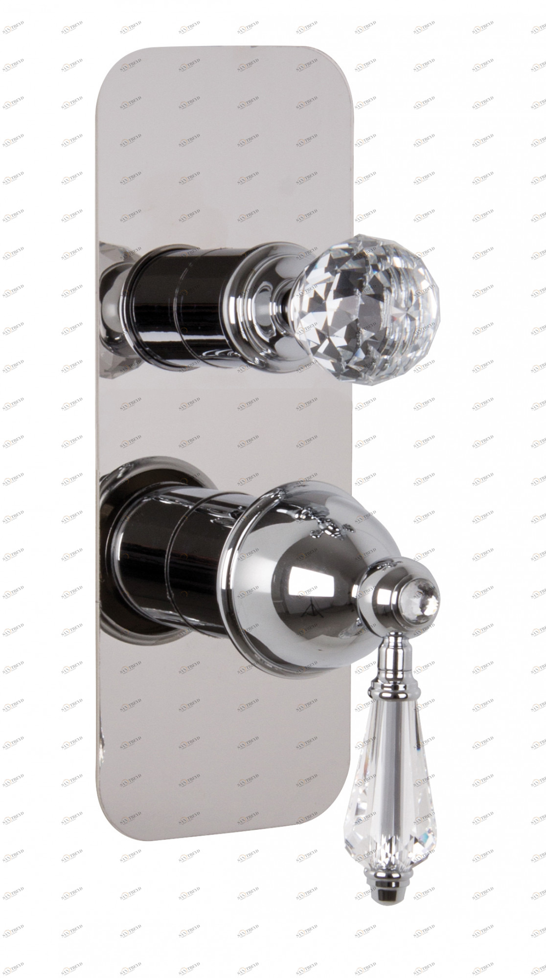 F5089X6C Встроенный смеситель с переключателем на 2/3 источника FIMA CARLO FRATTINI Elizabeth Chic 