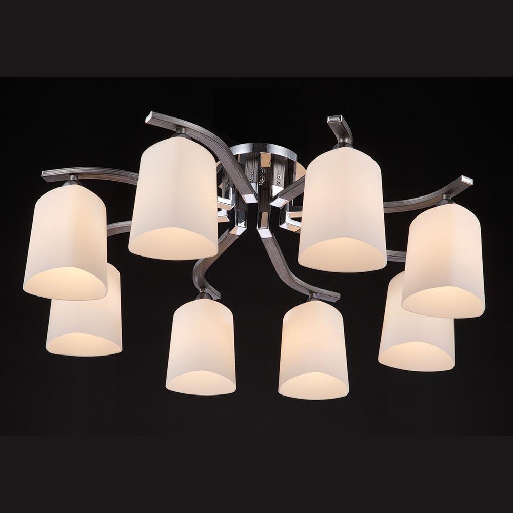 Потолочная люстра Freya Sol FR5454CL-08CH FREYA ДИЗАЙНЕРСКИЕ, SOL 278950 Белый  - Вид №1