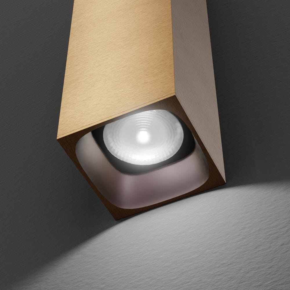 Алюминиевый настенный светильник Amarcords Qube ARCH-00032358 - Вид №13