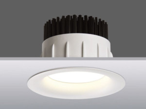 Круглый утопленный заливки формы алюминиевый потолочный светильник