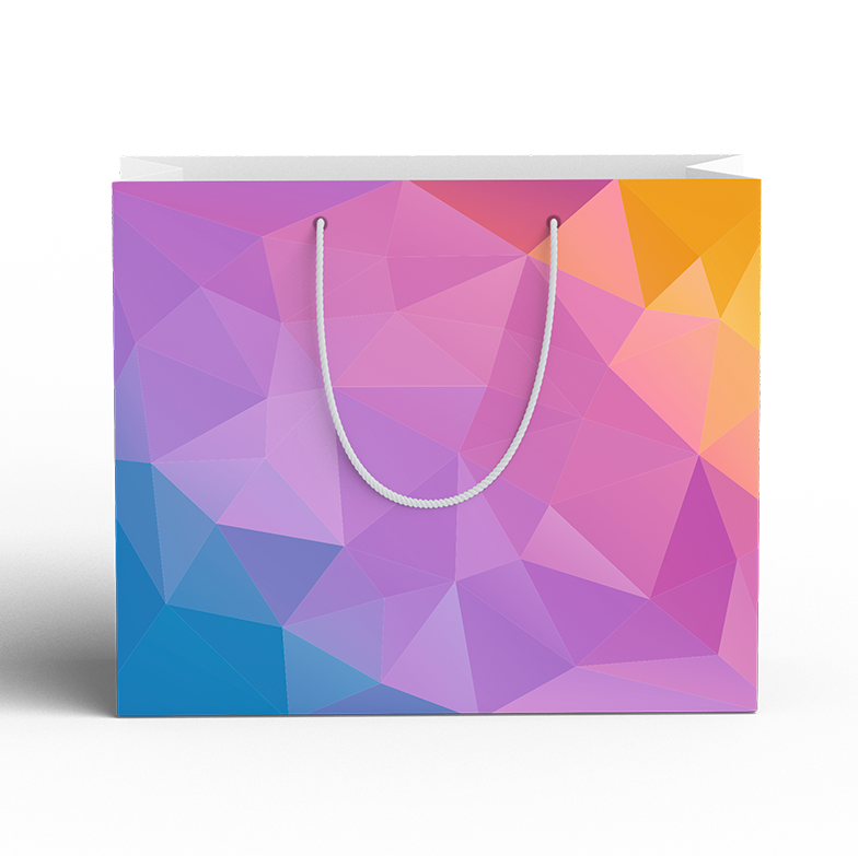 Подарочный пакет Симфония 20×15 см сиреневый 86578776 STLM-0070213