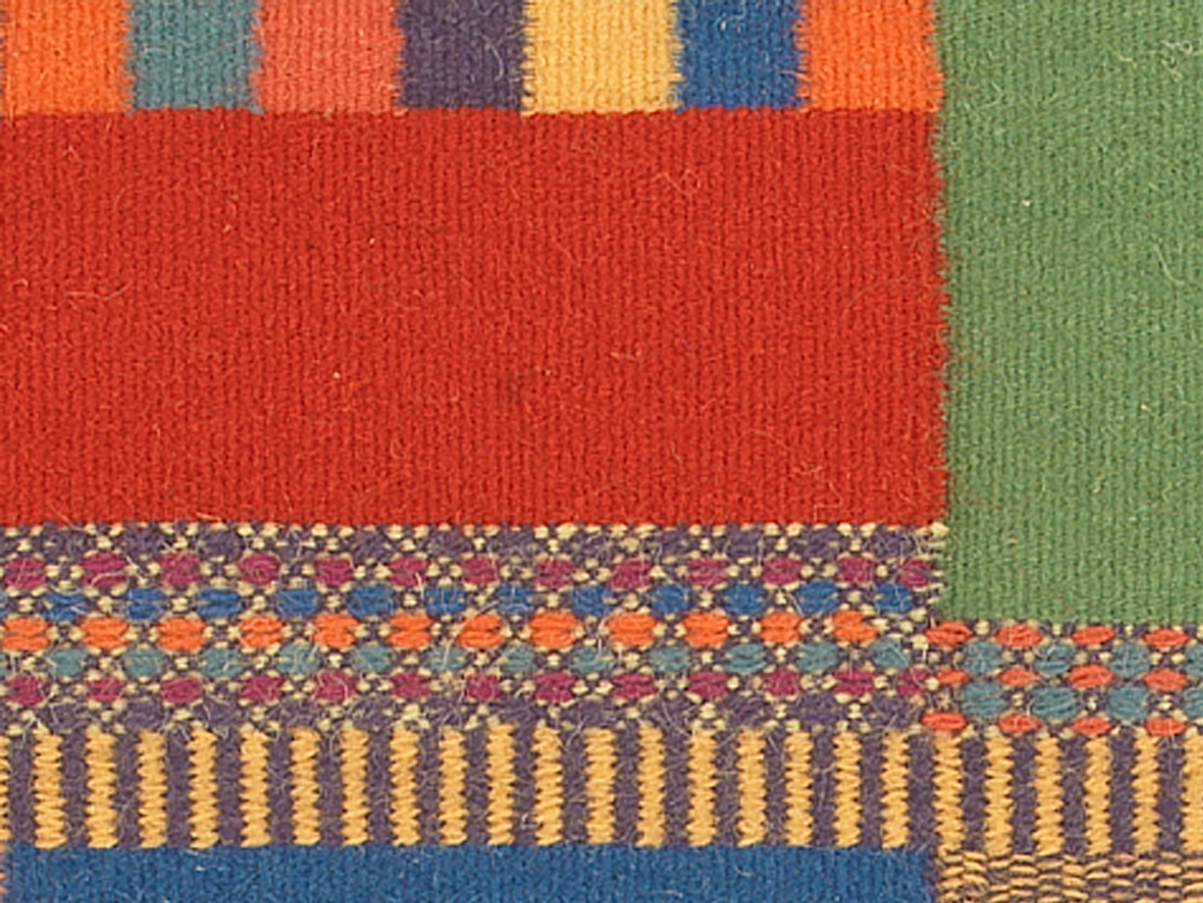 Шерстяной ковер ручной работы в стиле пэчворк Eugenia Pinna Ambisues ARCH-00060394 - Вид №1