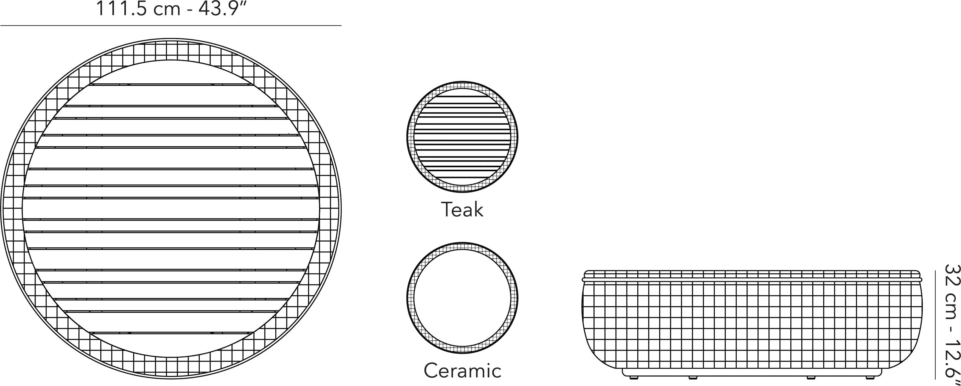 Круглый журнальный столик Jardinico ARCH-00093749 - Вид №2