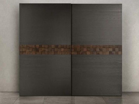 ZANETTE Деревянный шкаф с раздвижными дверьми Frame sun-id-1487951 - Вид №1