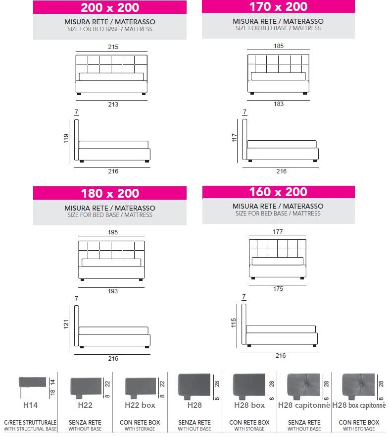 Twils Двуспальная кровать с тафтинговым изголовьем Max capitonné sun-id-1372905 - Вид №1