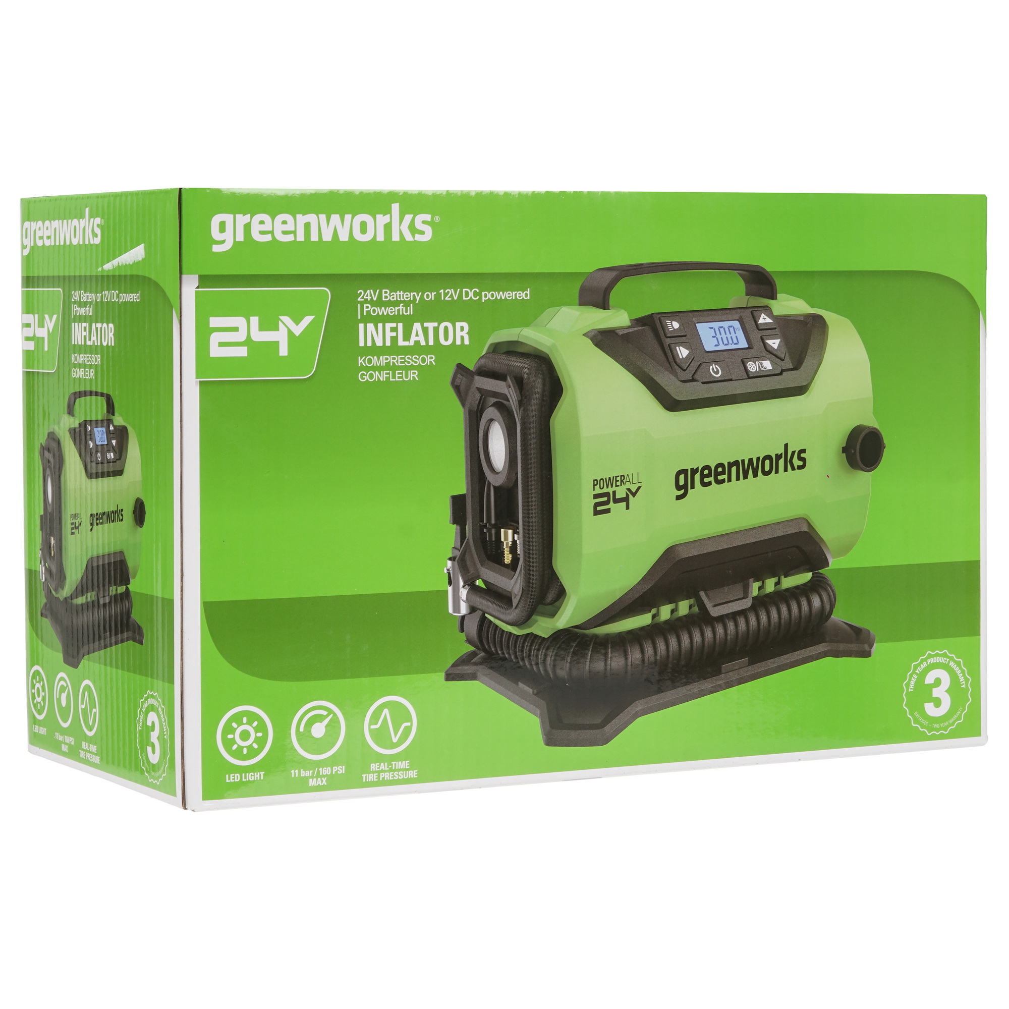 9083873 Компрессор Greenworks ACG301 STDN-0122498 - Вид №12