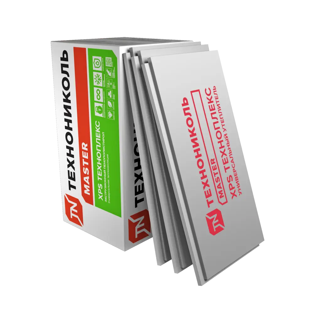 Экструдированный пенополистирол XPS 50 мм Техноплекс 580x1180 мм 0.68 м² ТЕХНОНИКОЛЬ STLM-2019931