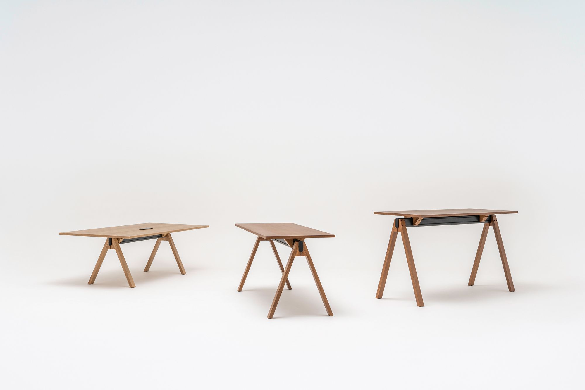 Высокий деревянный прямоугольный стол для совещаний MDD Viga ARCH-00038341 - Вид №21