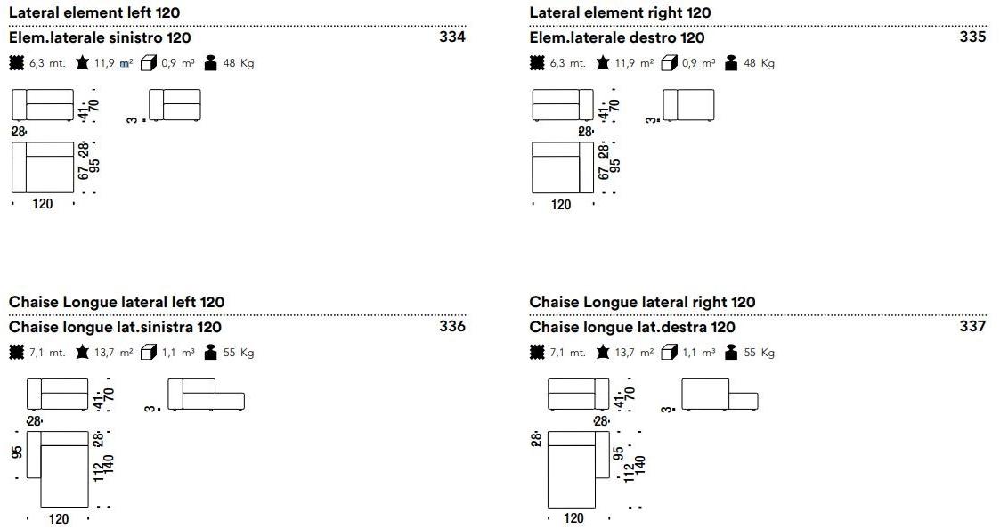 Moroso Секционный диван со съемным чехлом из ткани Spring sun-id-1459546 - Вид №9