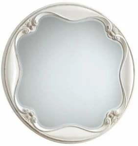 VOLPI Круглое зеркало с настенной рамой Night & day 3014