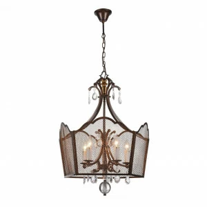 Подвесная люстра Favourite Venezia 2148-5P FAVOURITE ДИЗАЙНЕРСКИЕ, VENEZIA 137822 Коричневый