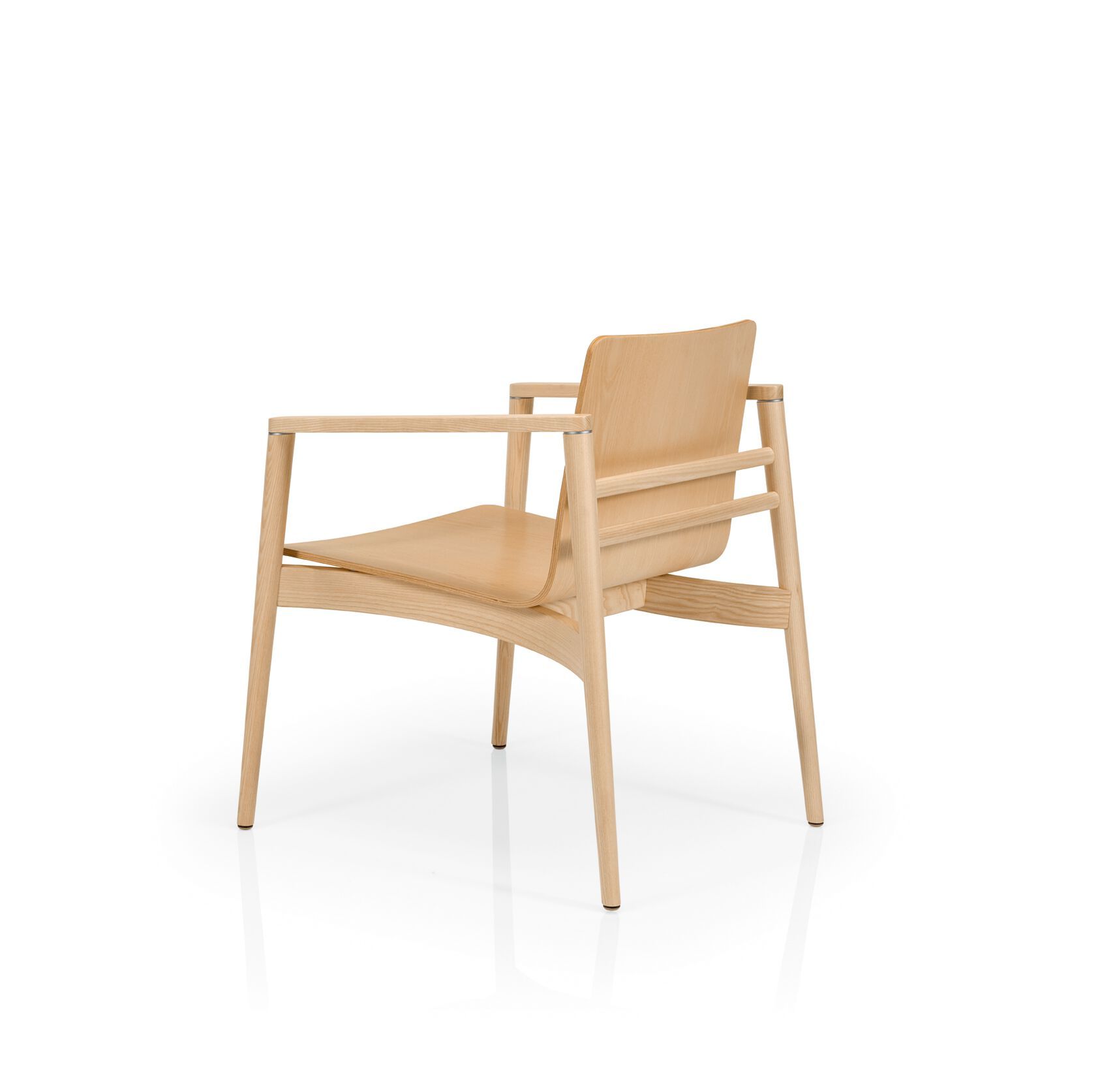 Кресло из бука с подлокотниками More Contract Ava ARCH-00000482 - Вид №1