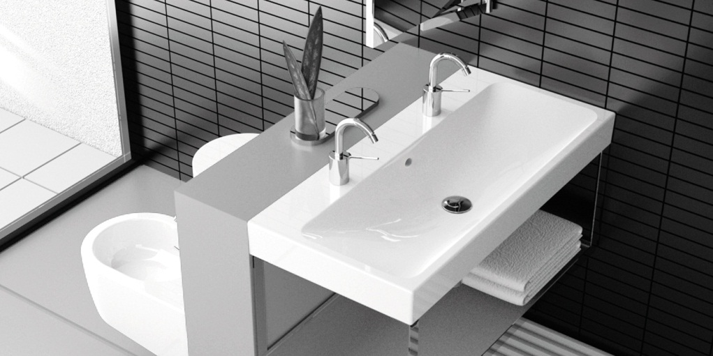 SMLA100 Встроенная раковина под столешницу овальная Ceramica Cielo  - Вид №1