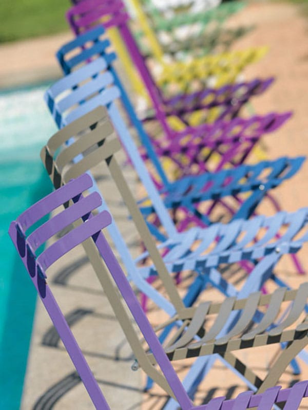 Железный складной садовый стул Ethimo ARCH-00126042 - Вид №6