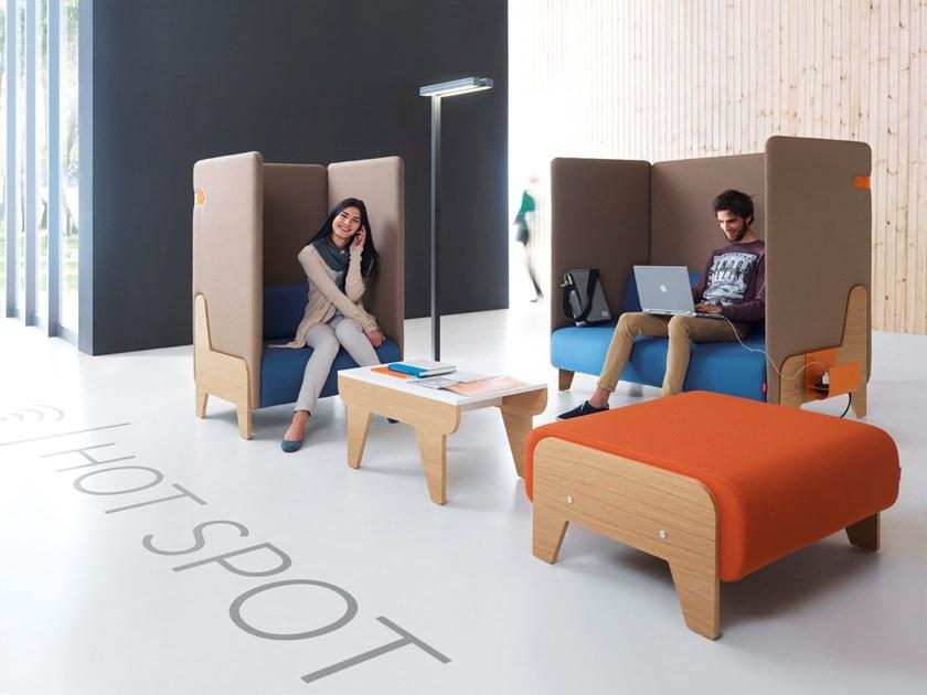 Mikomax Smart Office Диван из ткани с высокой спинкой Chillout sun-id-1440452 - Вид №6