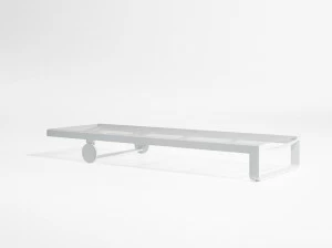 GANDIABLASCO Садовая кушетка с откидной спинкой batyline® на колесиках Flat textil