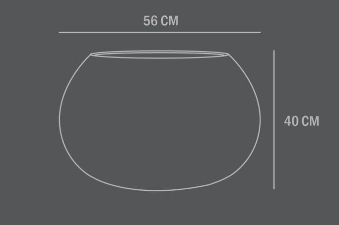 Овальный сосуд из фиброцемета 101 Copenhagen Urchin ARCH-00053801 - Вид №4