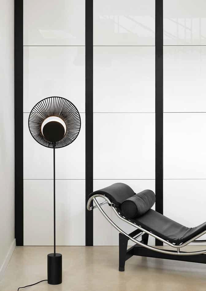 Forestier Торшер с отраженным светом из металла Oyster 21084 - Вид №1