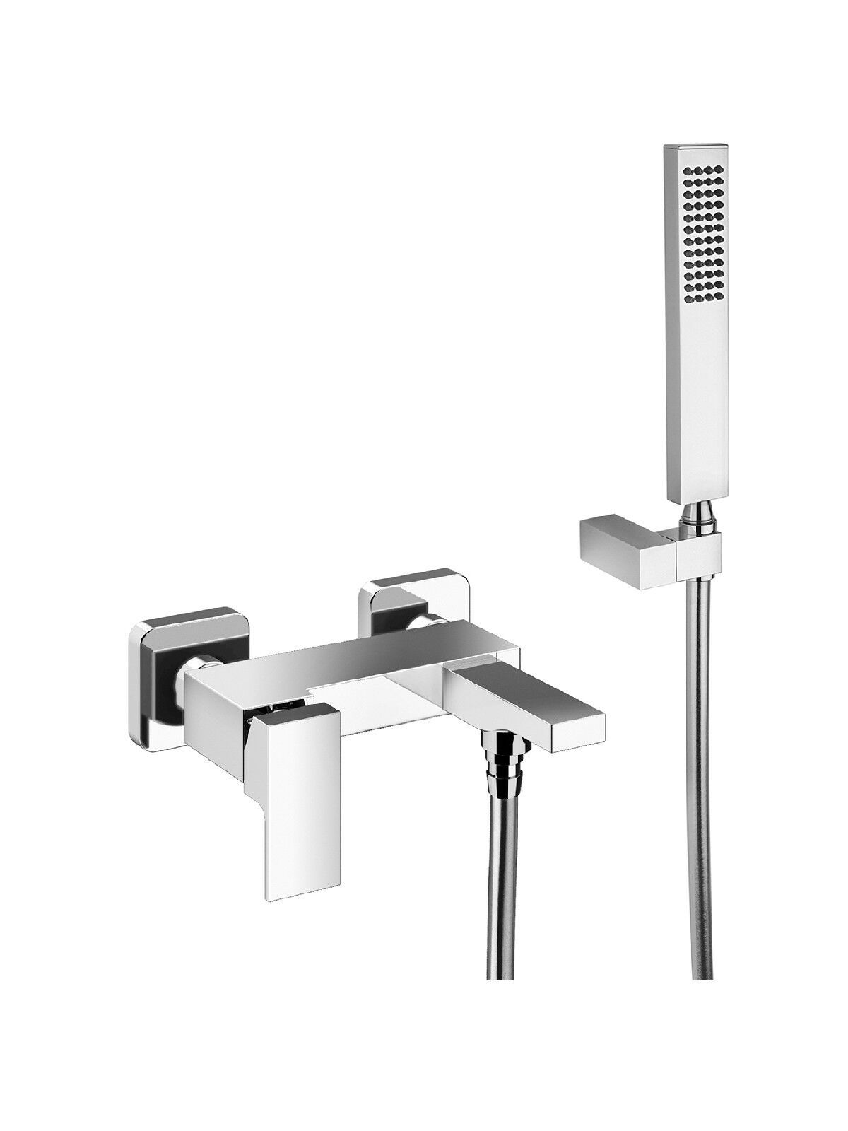 Настенный смеситель для ванны с ручным душем Rubinetterie Frattini Vita Due ARCH-00128376 - Вид №1