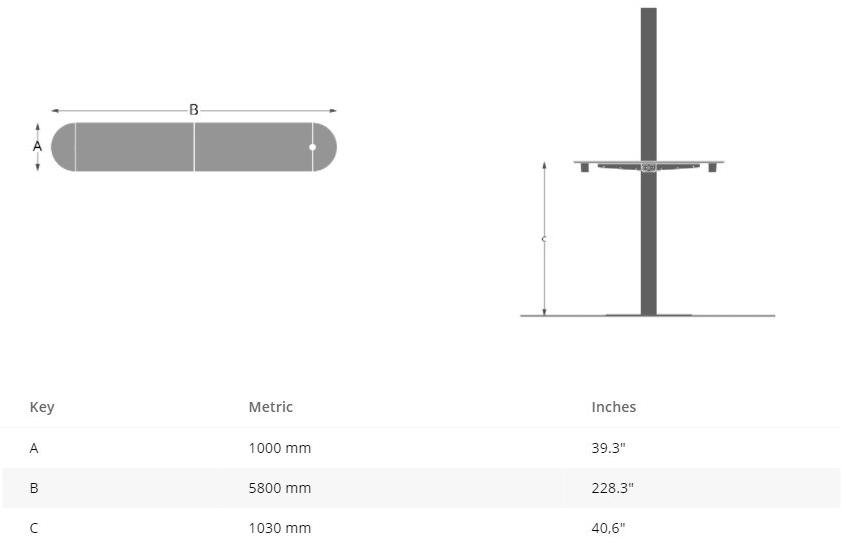 Green Furniture Concept Высокий модульный стол для совещаний Leaf lamp series sun-id-1461254 - Вид №6