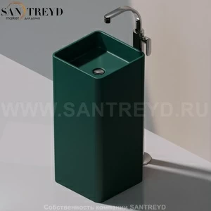 MW40C5020 Напольная раковина стоящая квадратная Ceramica Flaminia Mono