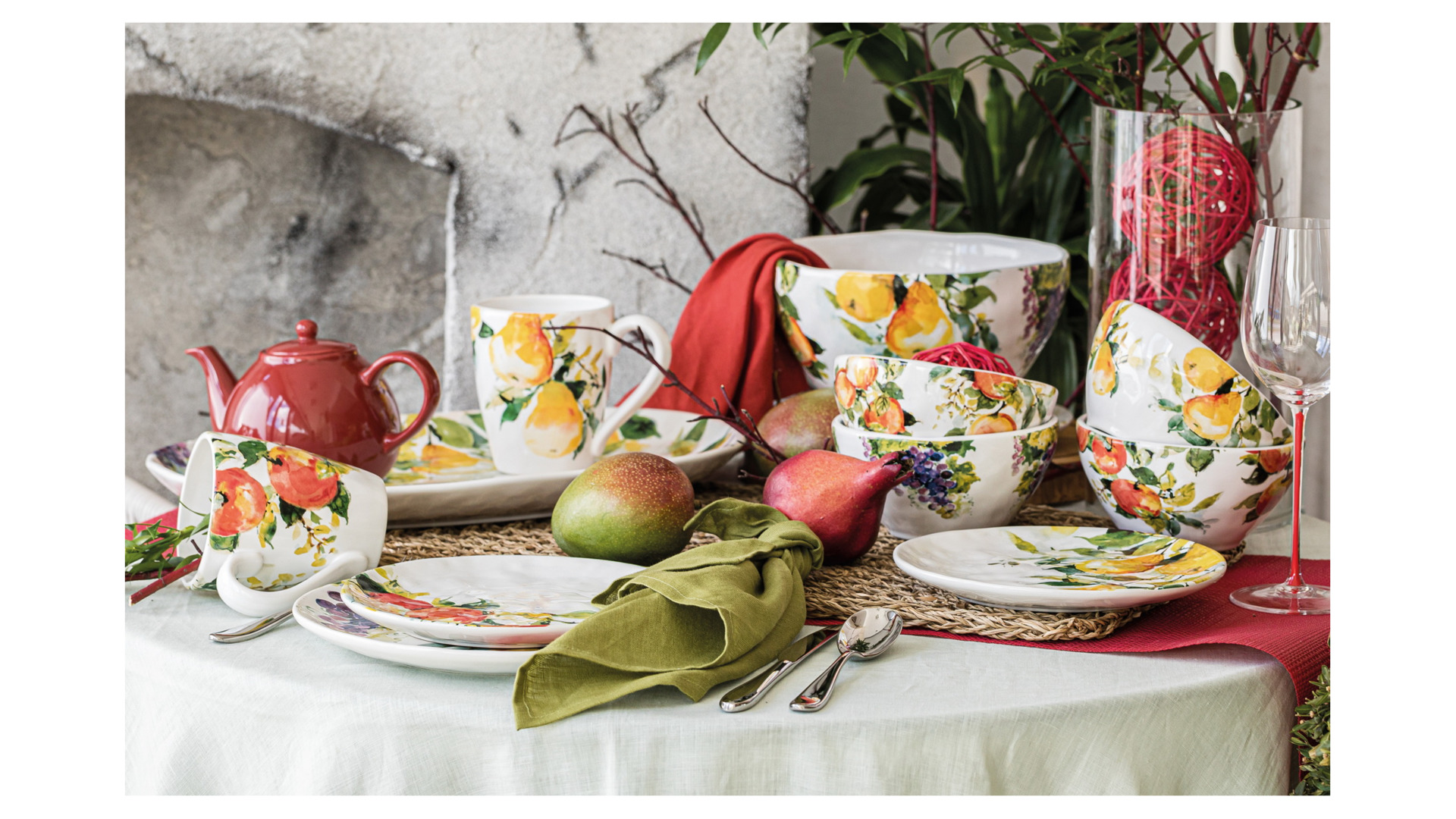 10652436 Certified International Тарелка пирожковая Certified Int. Амброзия (Яблоки) 15см, керамика Керамика  - Вид №1