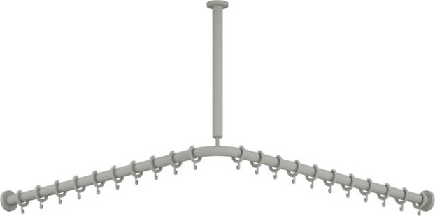 801.34B021 потолочная подвеска HEWI Edition matt | Polyamid  - Вид №1