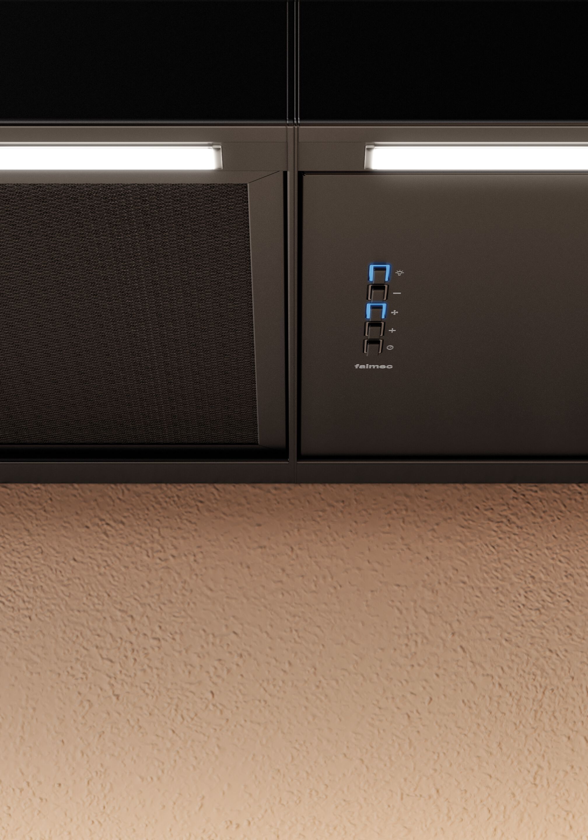 Стальная вытяжка со встроенным настенным освещением Falmec дизайн ARCH-00027134 - Вид №3