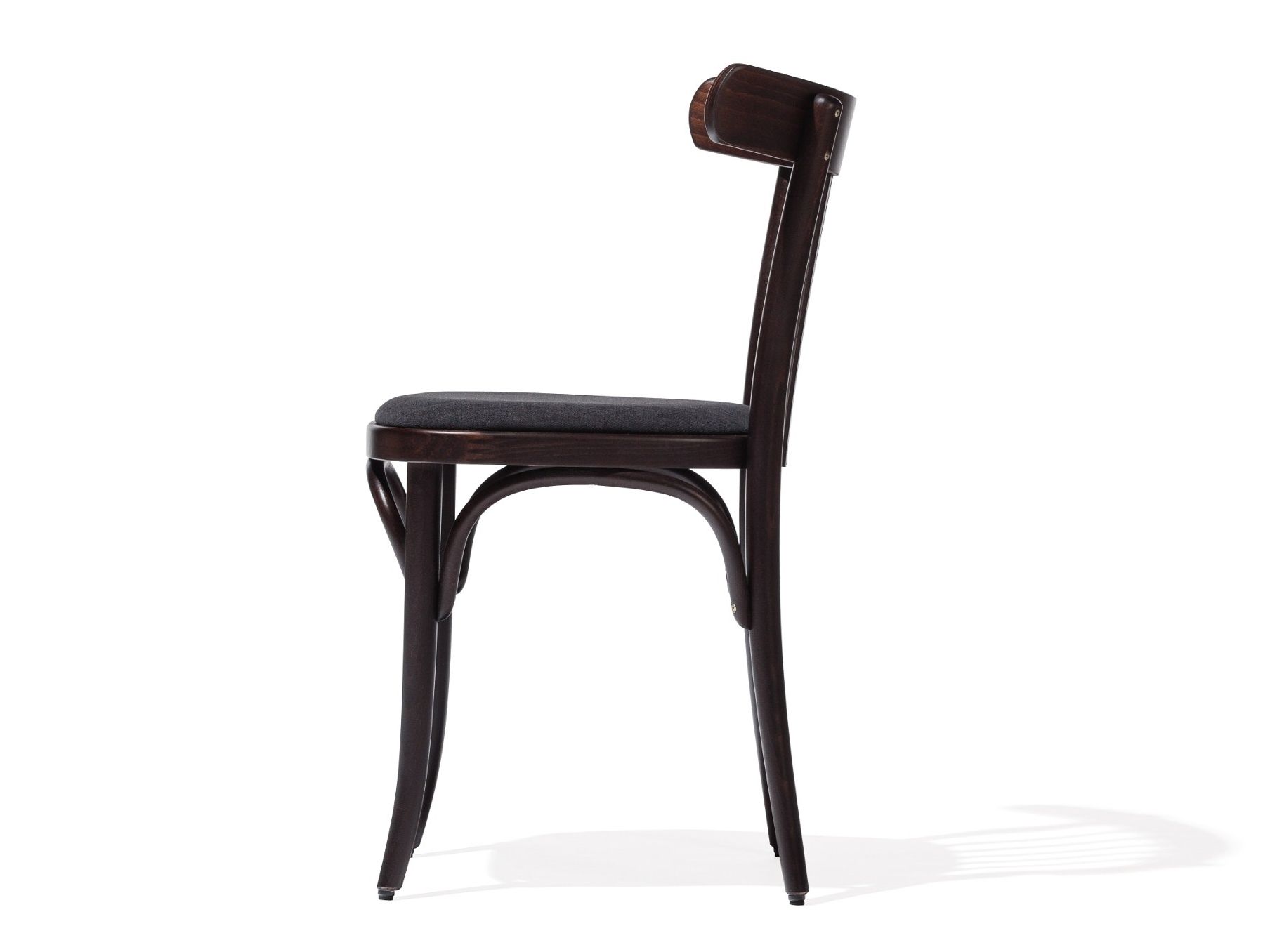 Деревянный стул с мягким сиденьем TON N° 763 ARCH-00007246 - Вид №1