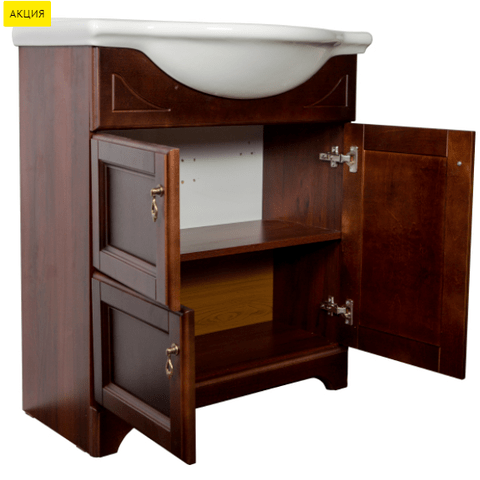 O-mebel напольная Тумба Классик 75 Орех Орех ORANGE sun-id-1517202 - Вид №3