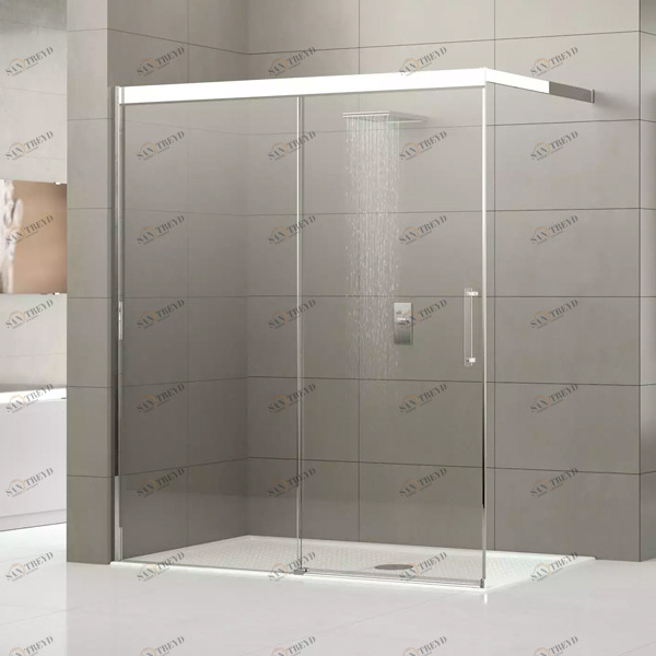 Душевой уголок 180x90 ROSE ROSSE PHB Novellini ROSE ROSSE с принтом Rose 2 ROSEPHB177S57KROSEPHB177D57K