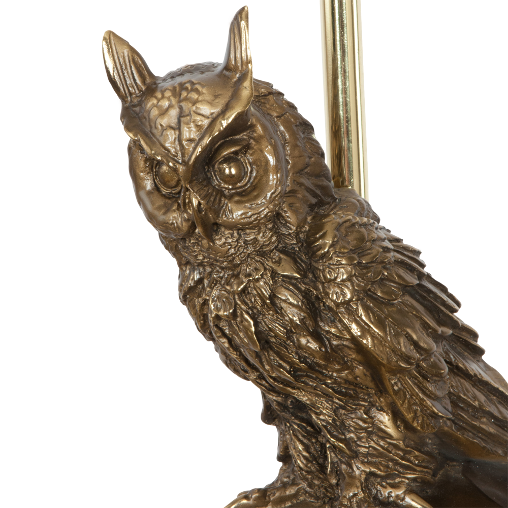 33006/1,34013 Настольная лампа с бюро Ученый Филин Карамель BOGACHO 4627138211540, 4627179657130 - Вид №6