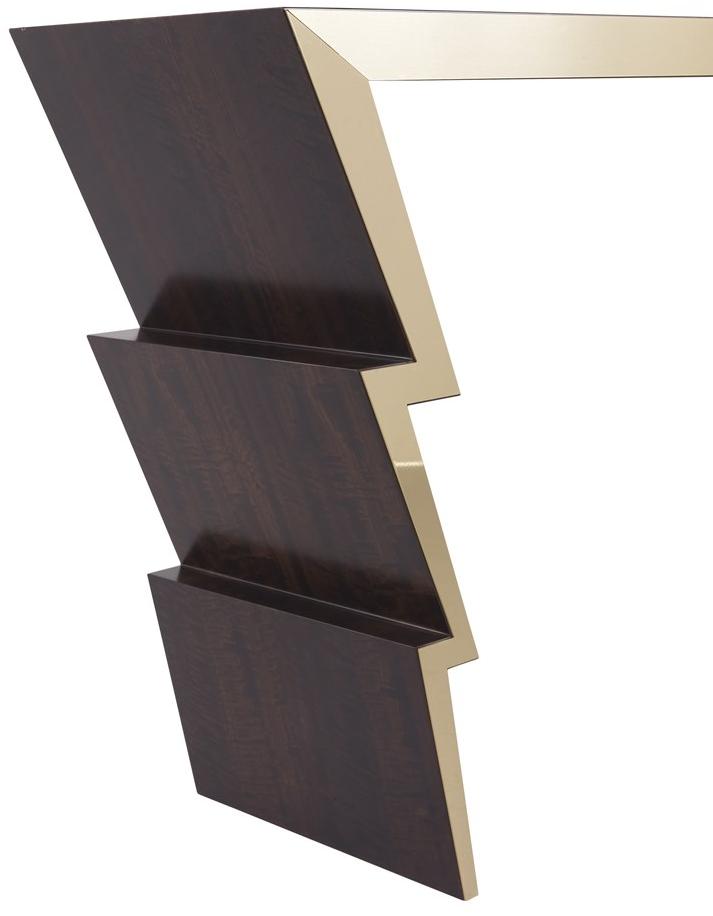 ETRO Home Interiors Прямоугольная консоль из эвкалипта Ziggy E.zig.521.a - Вид №3