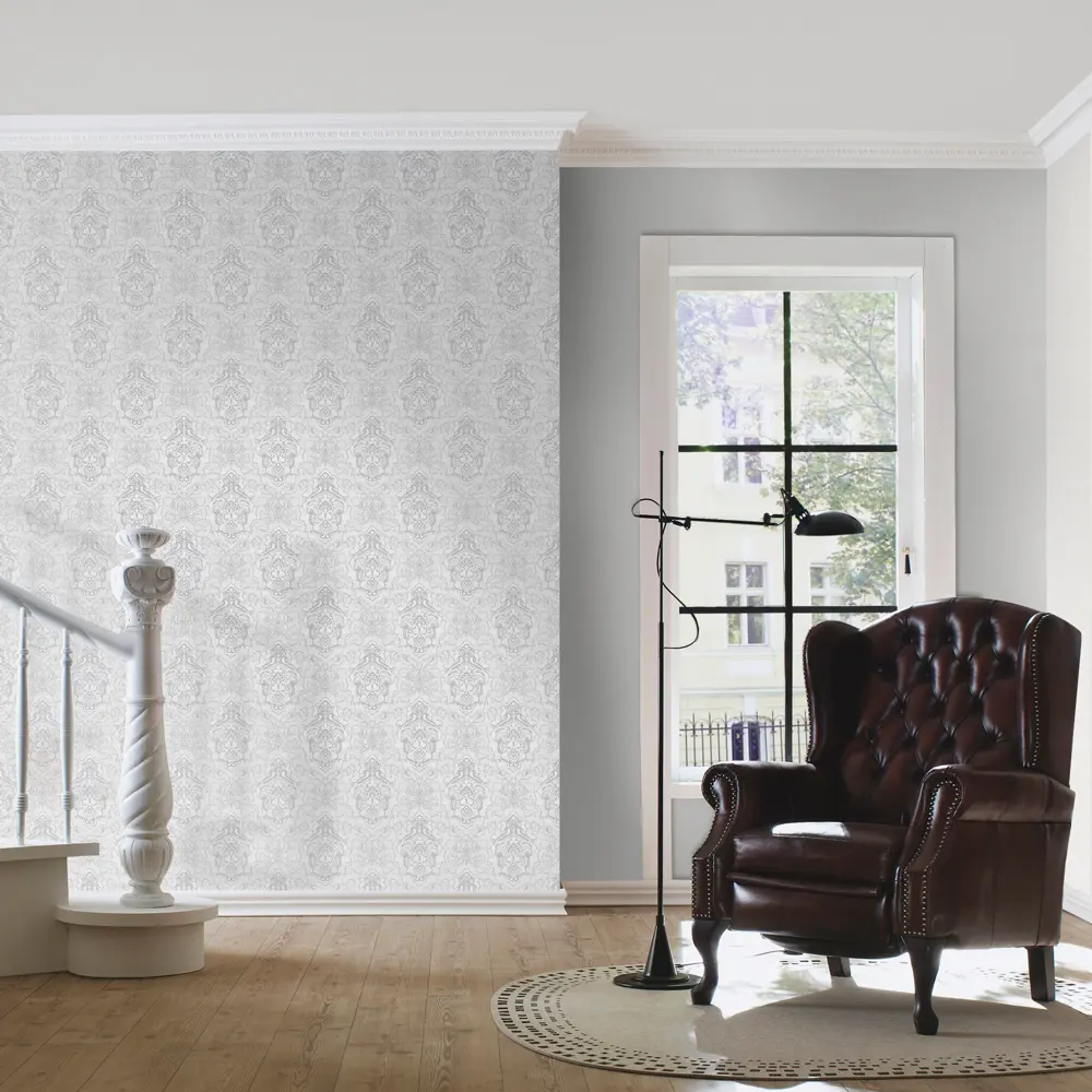 Обои флизелиновые Erismann Jacklin серые 1.06 м 60049-04 STLM-2070019 - Вид №3